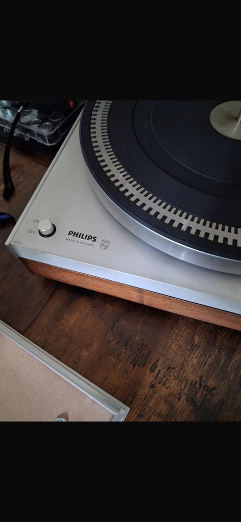 Philips 212 Electronic platenspeler, Ophalen of Verzenden, Zo goed als nieuw, Philips