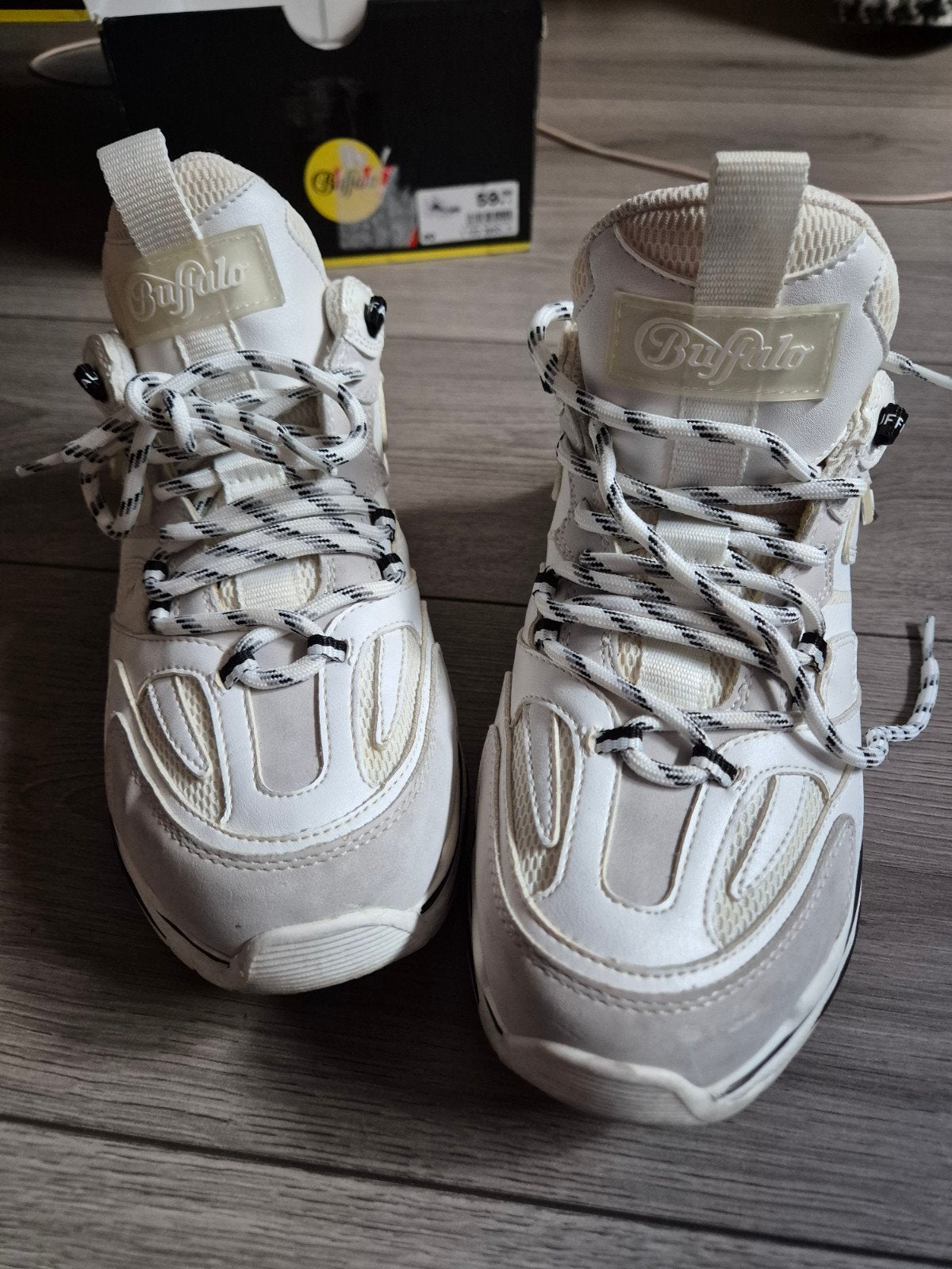 Buffalo sneakers maat 39, Wit, Ophalen of Verzenden, Buffalo, Sneakers of Gympen