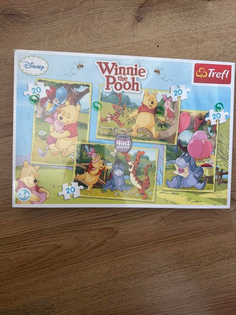 Nieuw in verpakking Winnie de Pooh puzzel  en 1000 st en, Verzenden, Meer dan 50 stukjes, Zo goed als nieuw, 6 jaar of ouder
