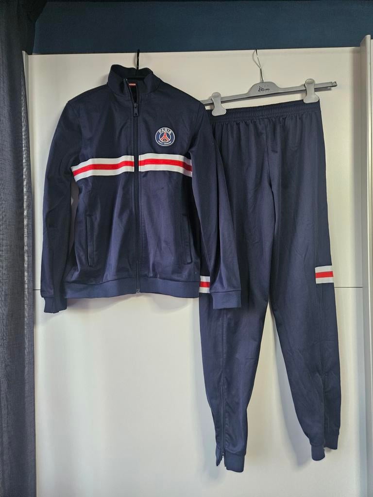 Trainingspak Paris Saint-Germain Maat 14, Blauw, Overige maten, Ophalen of Verzenden, Zo goed als nieuw