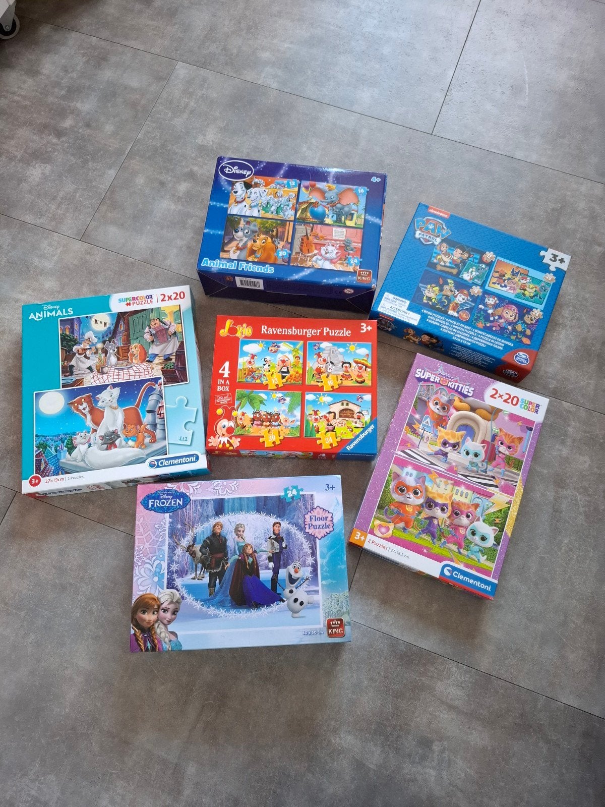 puzzels 3+, Kinderen en Baby's, Ophalen of Verzenden, 10 tot 50 stukjes, Zo goed als nieuw, 2 tot 4 jaar