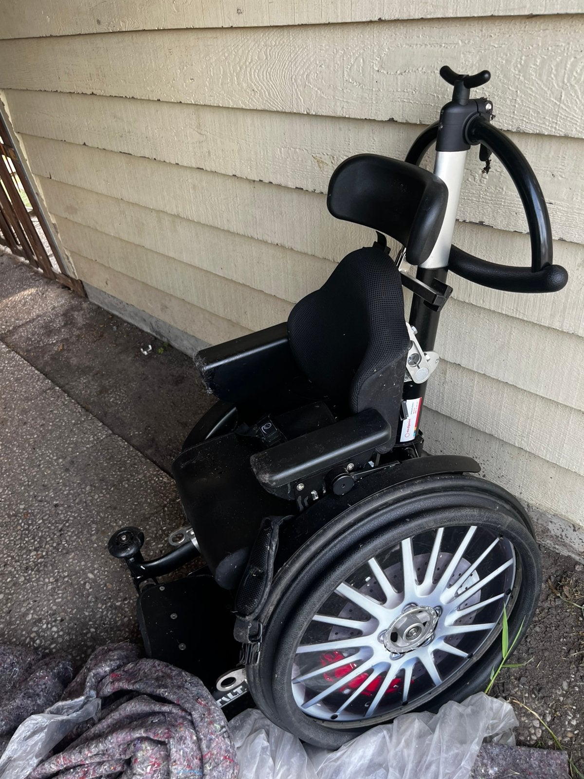 Te koop rolstoel voor kind., Diversen, Rolstoelen, Ophalen of Verzenden, Zo goed als nieuw, Duwrolstoel