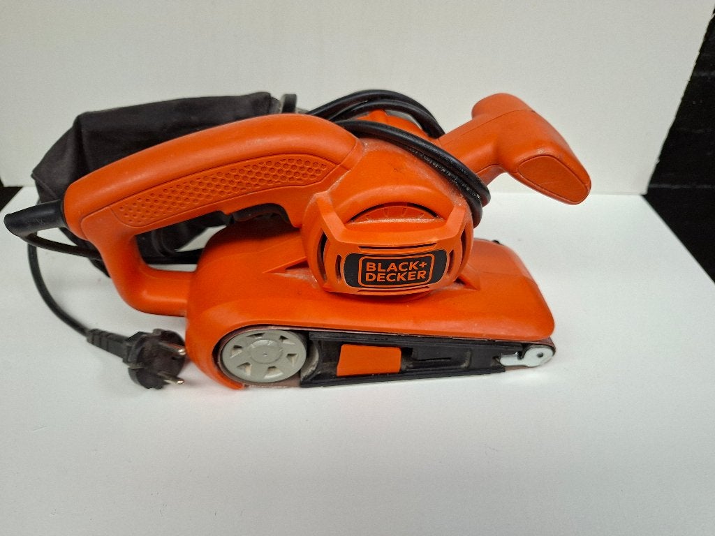 Black+Decker Bandschuurmachine KA88 - Gebruikt, Ophalen of Verzenden, Zo goed als nieuw, 600 tot 1200 watt, Bandschuurmachine