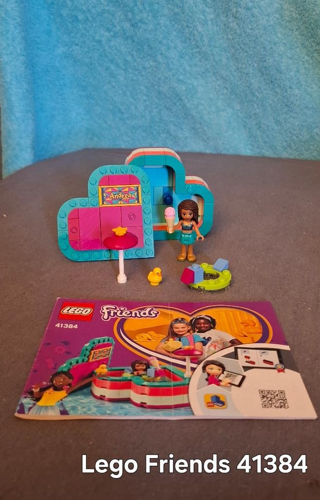 Lego Friends 41384 Andrea’s Hartvormige doos, Ophalen, Compleet, Gebruikt, Lego