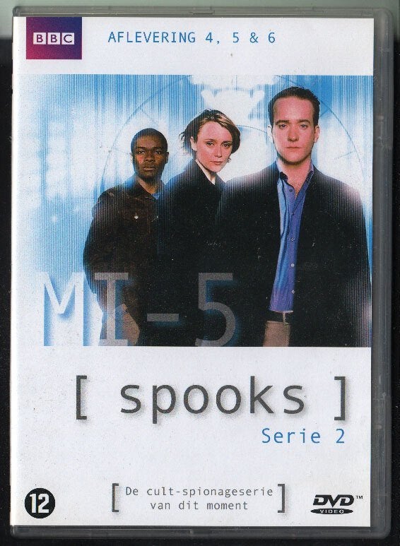 Spooks Serie 2 afleveringen 4, 5 & 6. DVD., Inclusief doosje, Nederlands, Ophalen of Verzenden, Vanaf 12 jaar