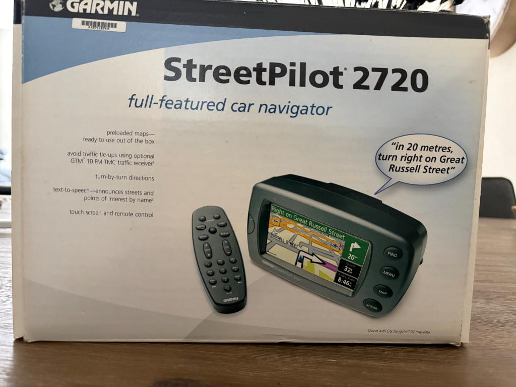 Streetpilot 2720 compleet in doos, Motoren, Accessoires | Navigatiesystemen, Ophalen, Gebruikt