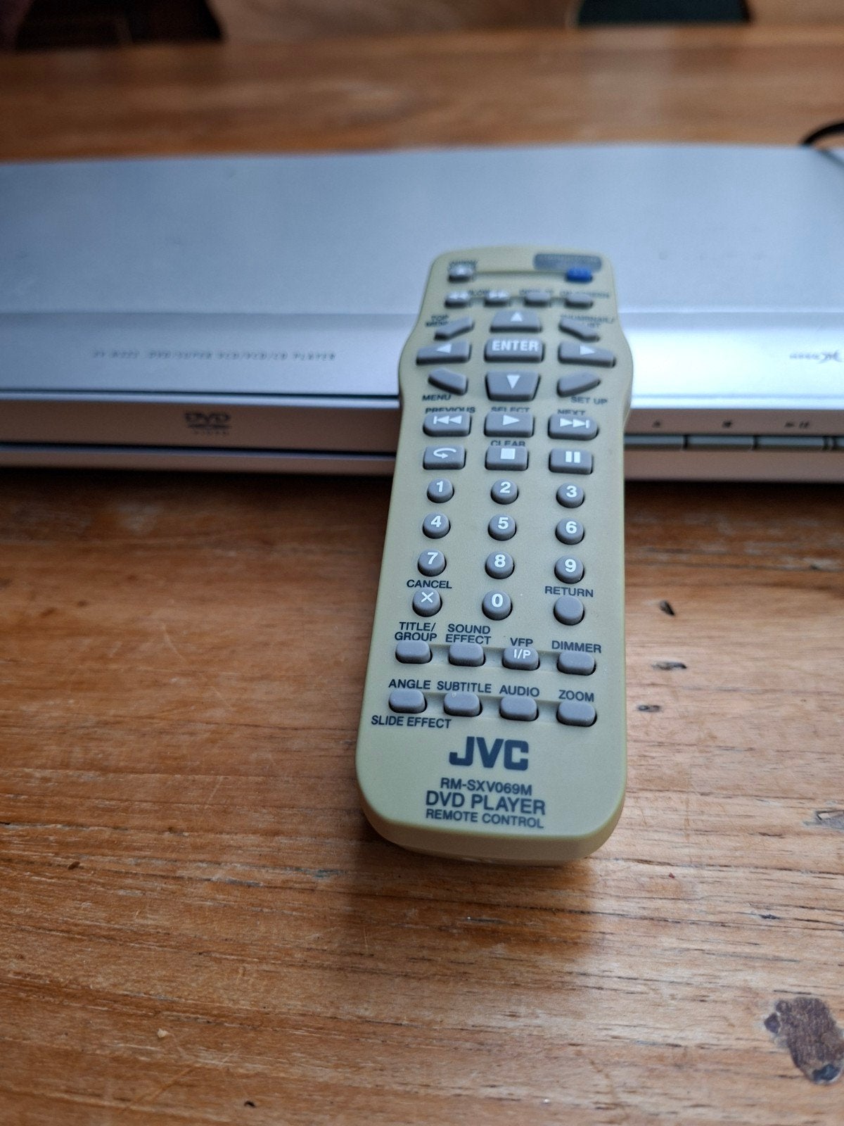JVC DVD-speler met afstandsbediening, Audio, Tv en Foto, Ophalen of Verzenden, Gebruikt, Dvd-speler, JVC