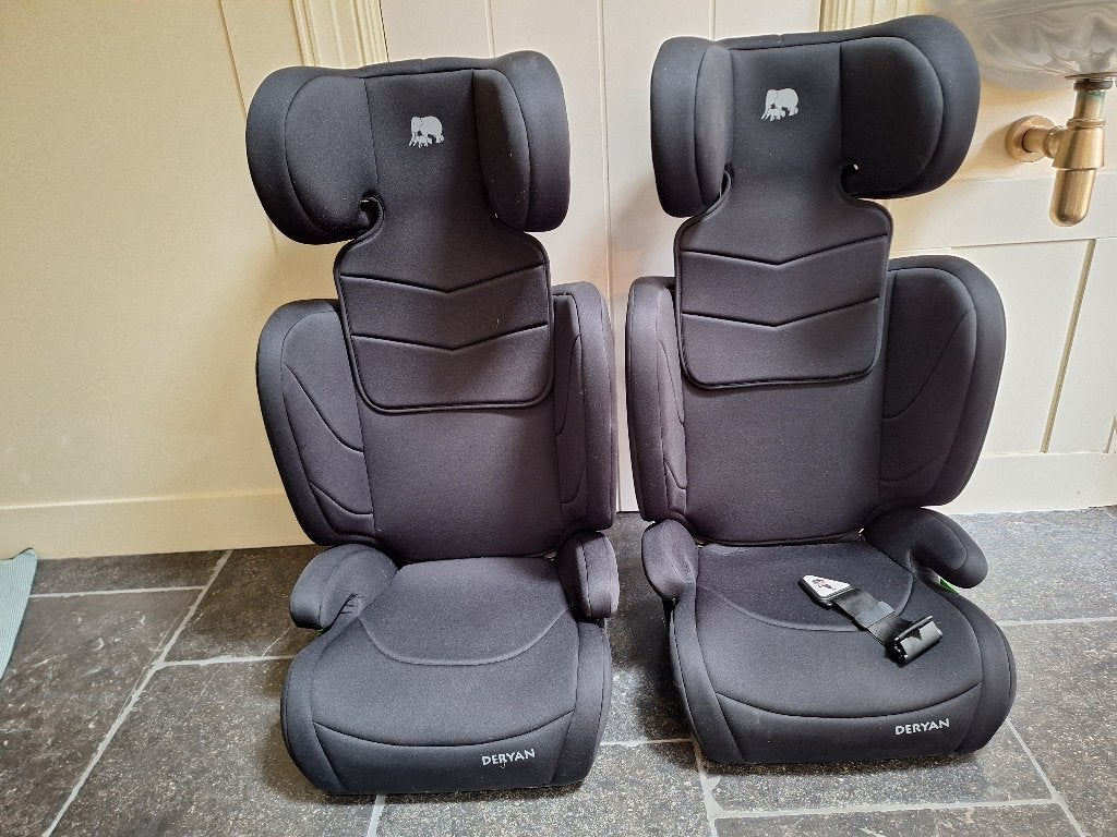 stoelverhoger kinderen voor in de auto, Autogordel, 15 t/m 36 kg, Nieuw, Afneembare rugleuning