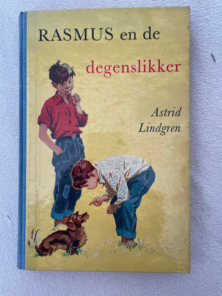 Rasmus en de degenslikker - Astrid Lindgren (vintage), Ophalen of Verzenden, Gelezen, Fictie algemeen