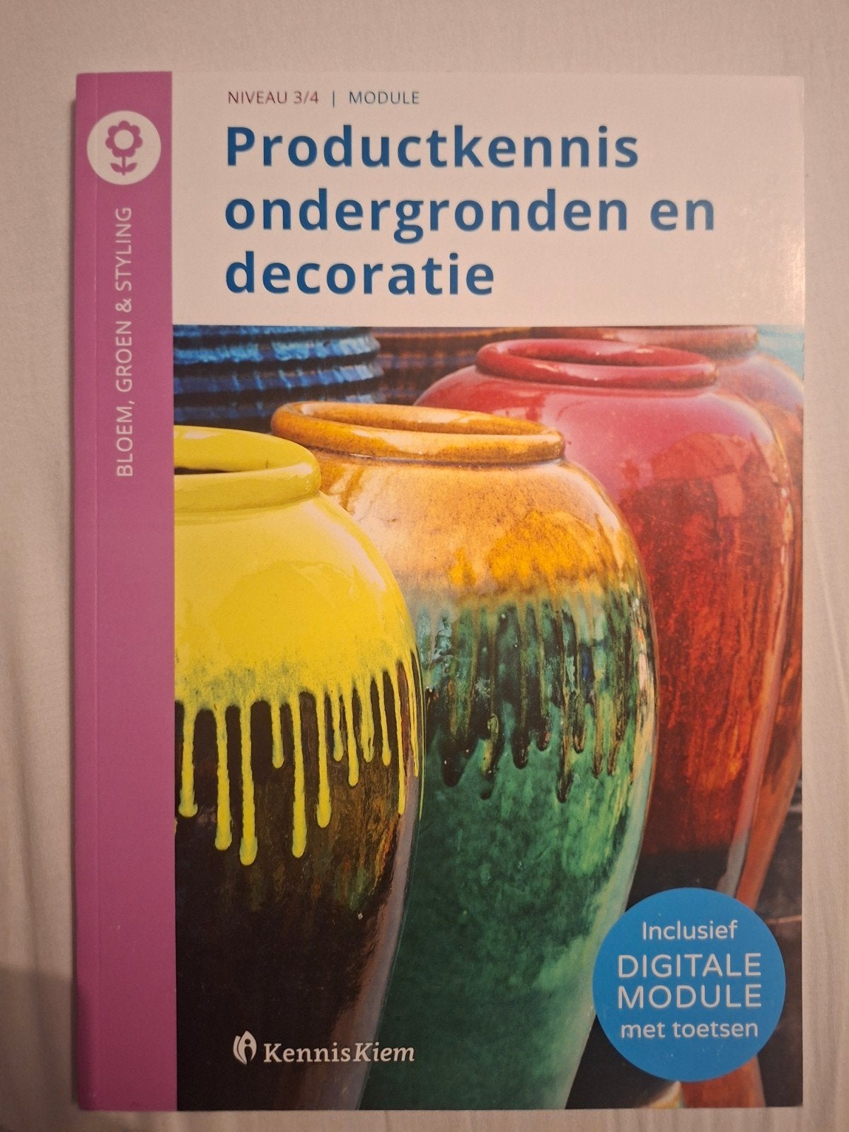 Productkennis ondergronden en decoratie - KennisKiem, Ophalen of Verzenden, Zo goed als nieuw, MBO, KennisKiem