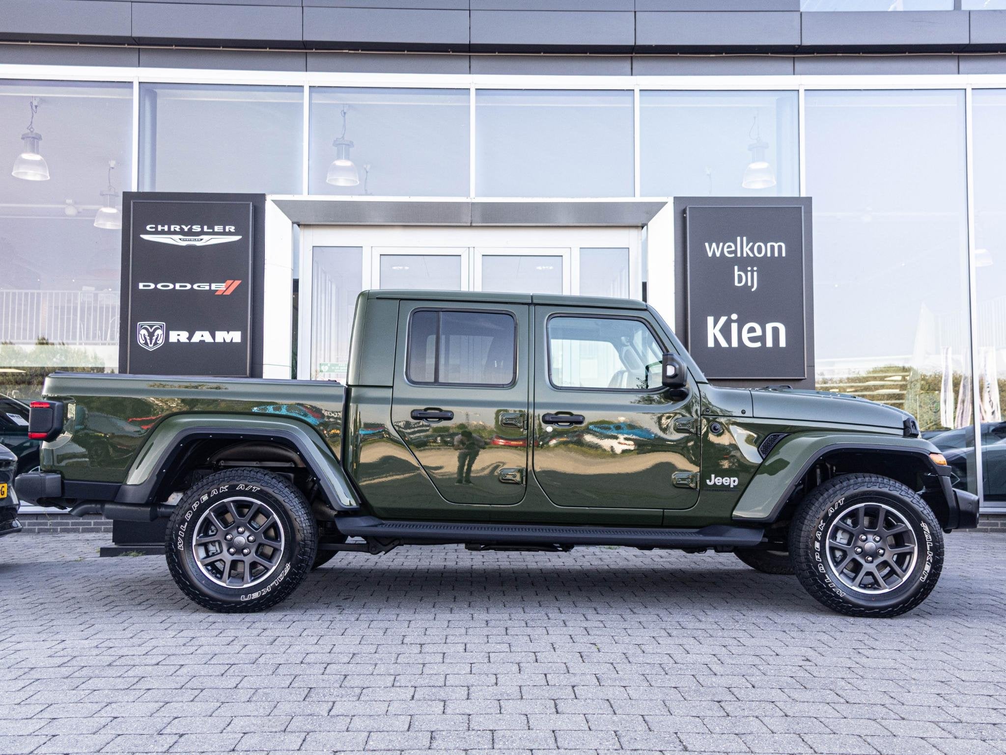 Jeep Gladiator 3.0 V6 Overland | Optie 5 persoons grijs kent, Auto's, Automaat, Stof, 2365 kg, 2987 cc