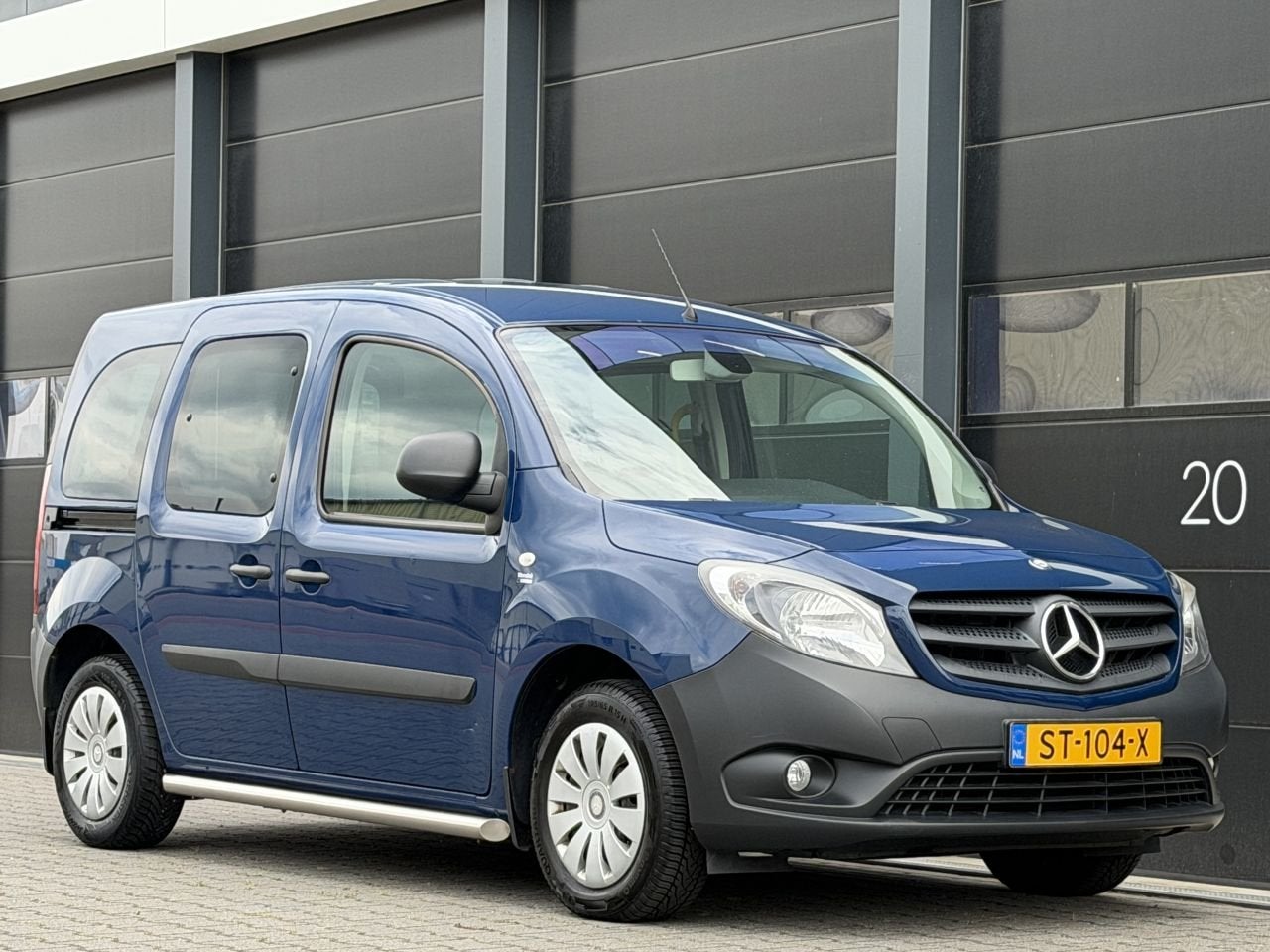 Mercedes-Benz Citan 108 CDI Clima 5-PERS EURO-6 (bj 2018), Blauw, Bedrijf, Onderhoudsboekje, 154 €/maand