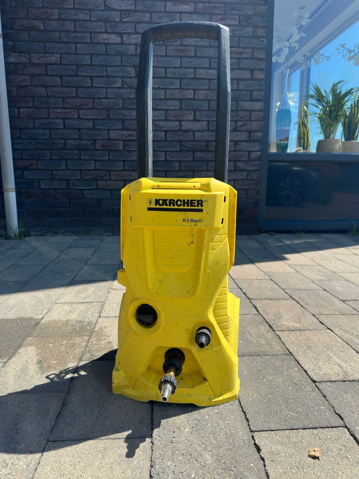 Kärcher K4 Basic hogedrukreiniger met quick connect 3/8, Tuin en Terras, Hogedrukreinigers, Ophalen of Verzenden, Gebruikt, Elektrisch
