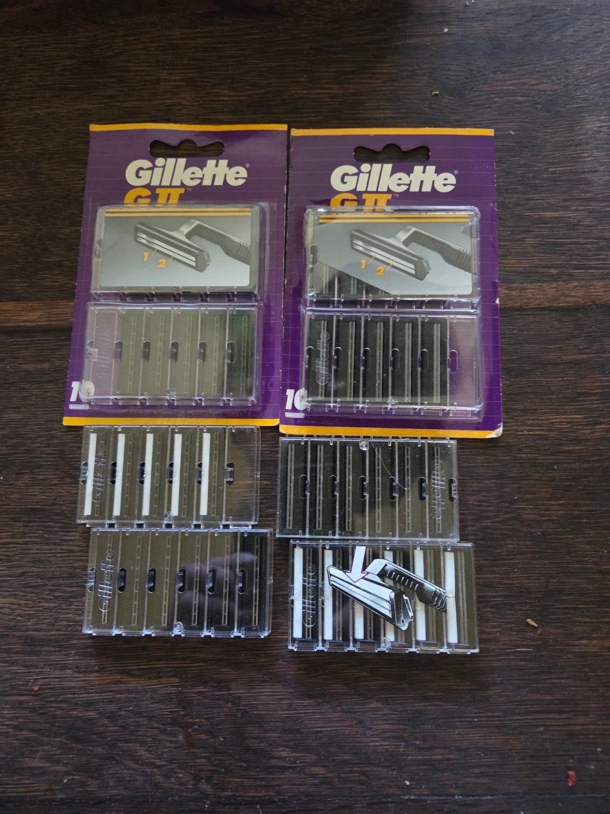Gillette GII Scheermesjes - Nieuw in verpakking (2x10 stuks), Ophalen, Nieuw, Overige typen