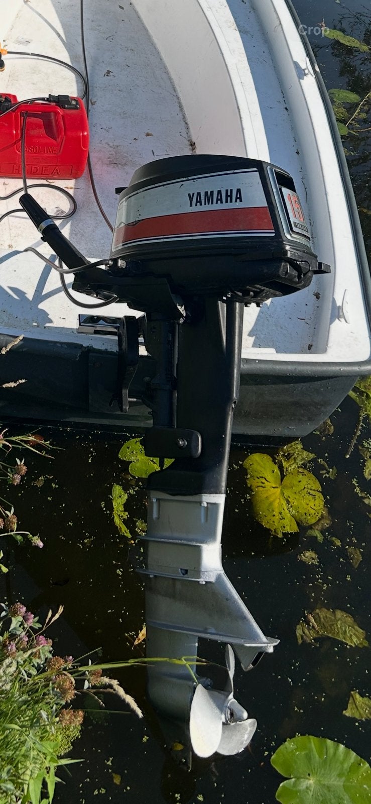Yamaha 15pk 2takt langstaart, Ophalen, 10 tot 30 pk, Gebruikt, Buitenboordmotor