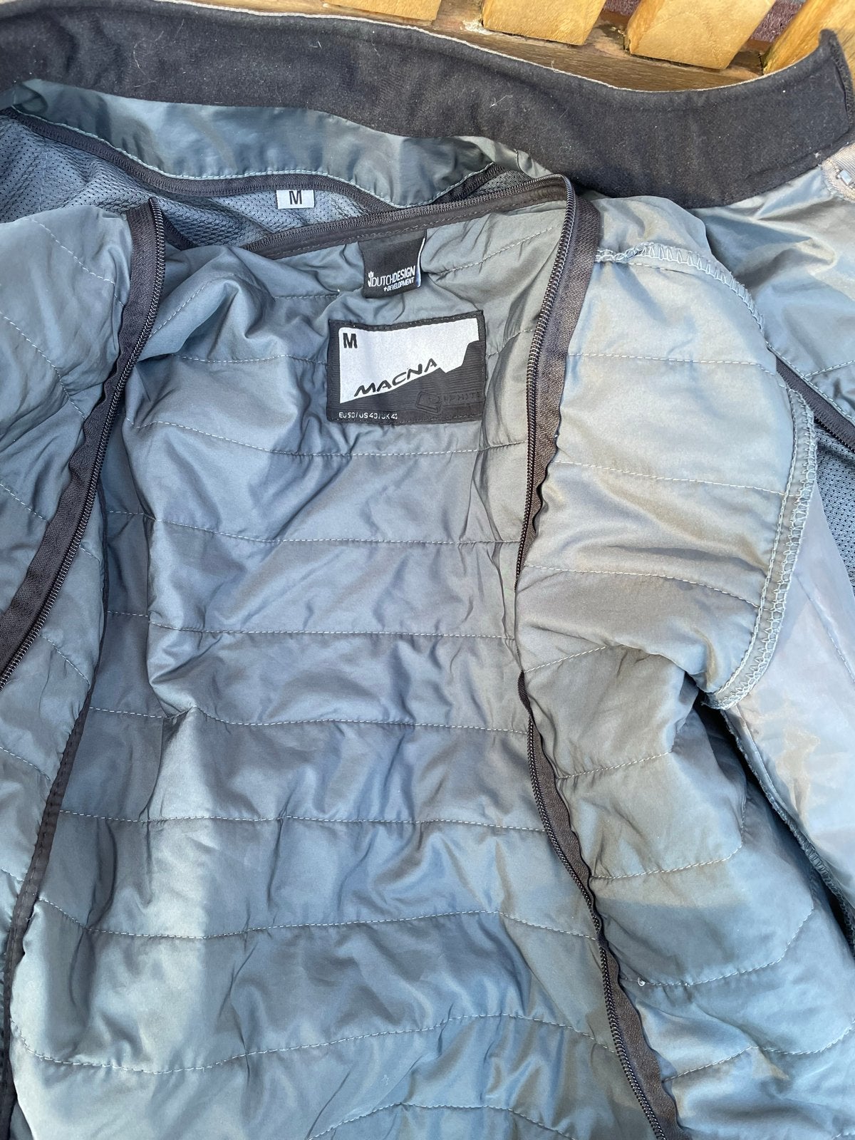 Macna Dames Motorjas Maat M met Voering, Ophalen of Verzenden, Tweedehands, Dames, Jas | textiel