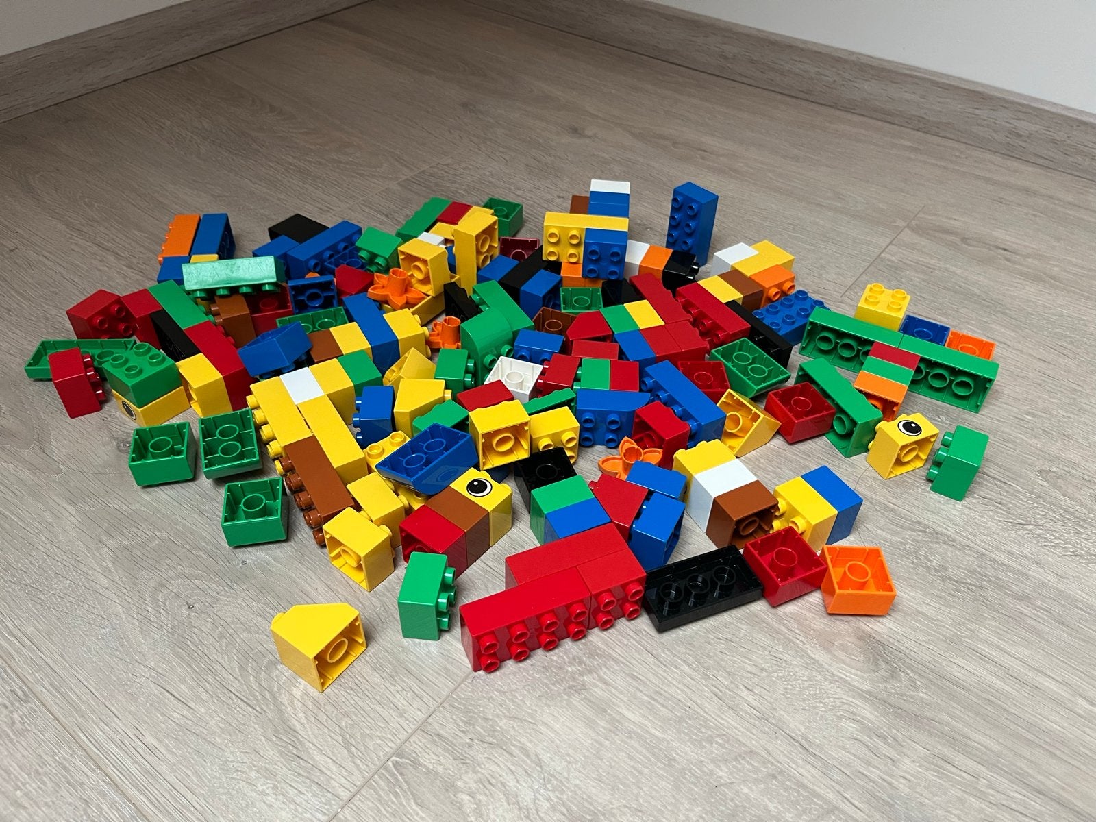 Grote partij LEGO Duplo blokken - diverse kleuren en maten, Ophalen of Verzenden, Gebruikt, Losse stenen, Duplo