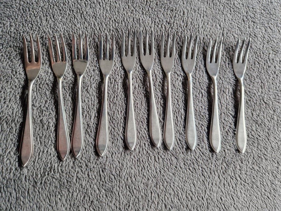 Set van 10 Sola gebaksvorkjes, Ophalen