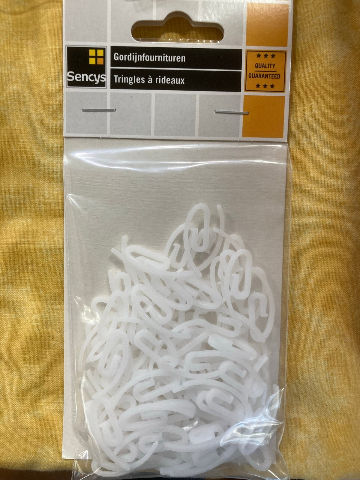 Sencys Gordijnfournituren - Tringles à rideaux, Met haken, Overige merken, Verzenden, Wit