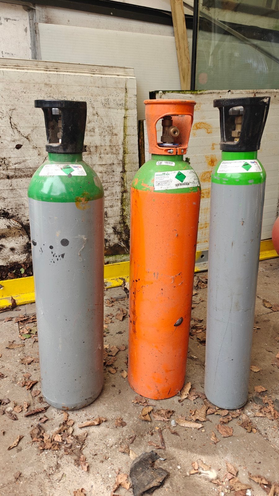 Wissel/statiegeld gasfles (leeg) ALLEEN DE ORANJE NOG, Ophalen