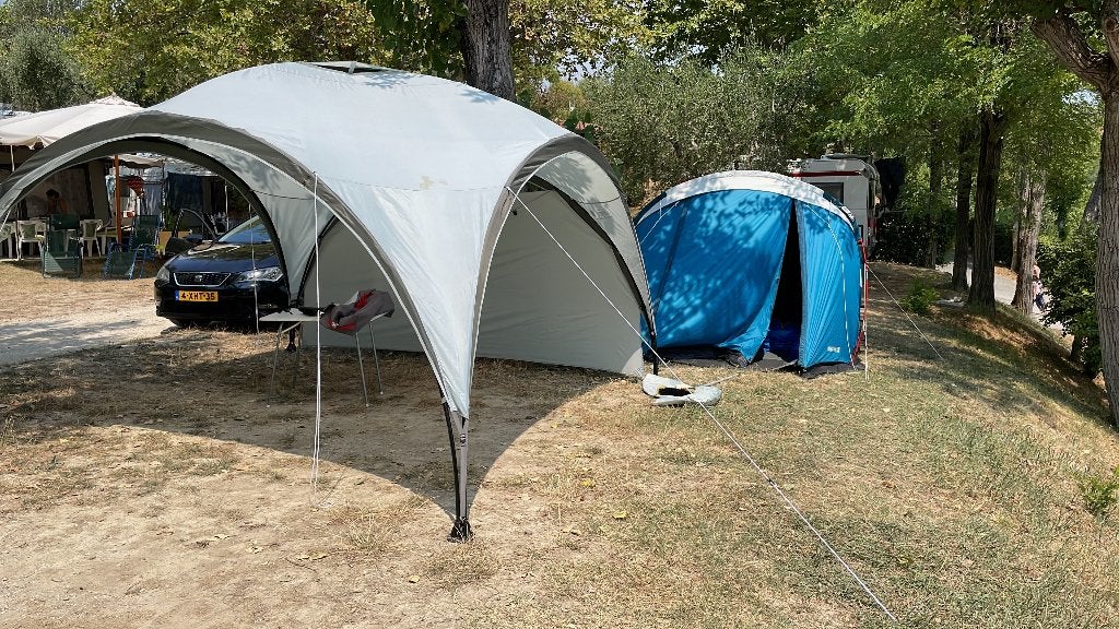 Coleman Event Shelter L partytent incl 2 zijwanden, Ophalen, Gebruikt, Partytent, Minder dan 4 meter