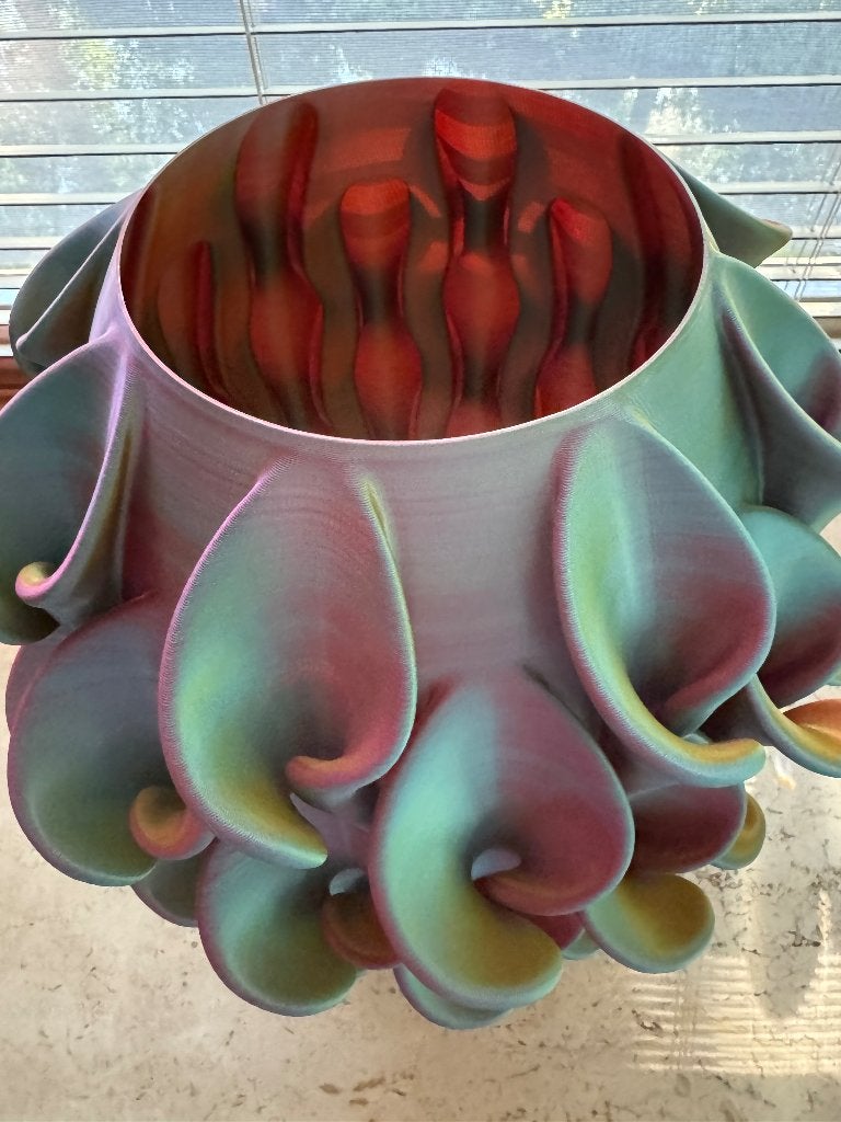 Layerzz trendy Vaas, Sterre, Kunststof, Overige kleuren, 44 cm, Ophalen of Verzenden