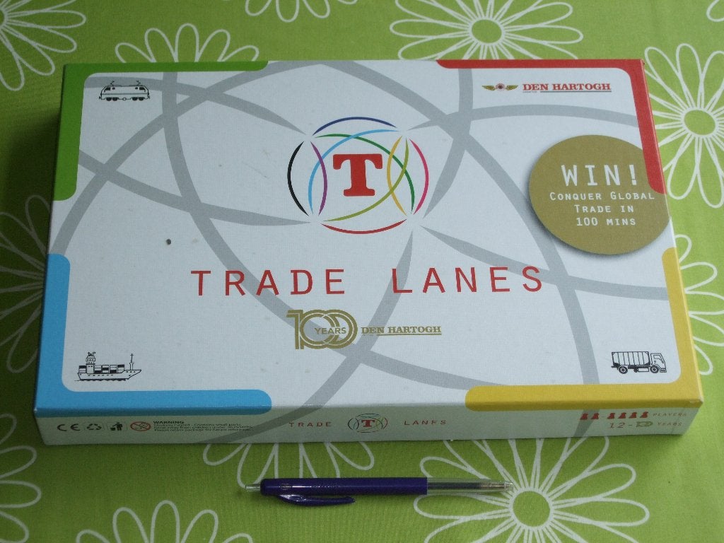 Trade Lanes bordspel van Den Hartogh Logistics, Een of twee spelers, Ophalen of Verzenden, Zo goed als nieuw