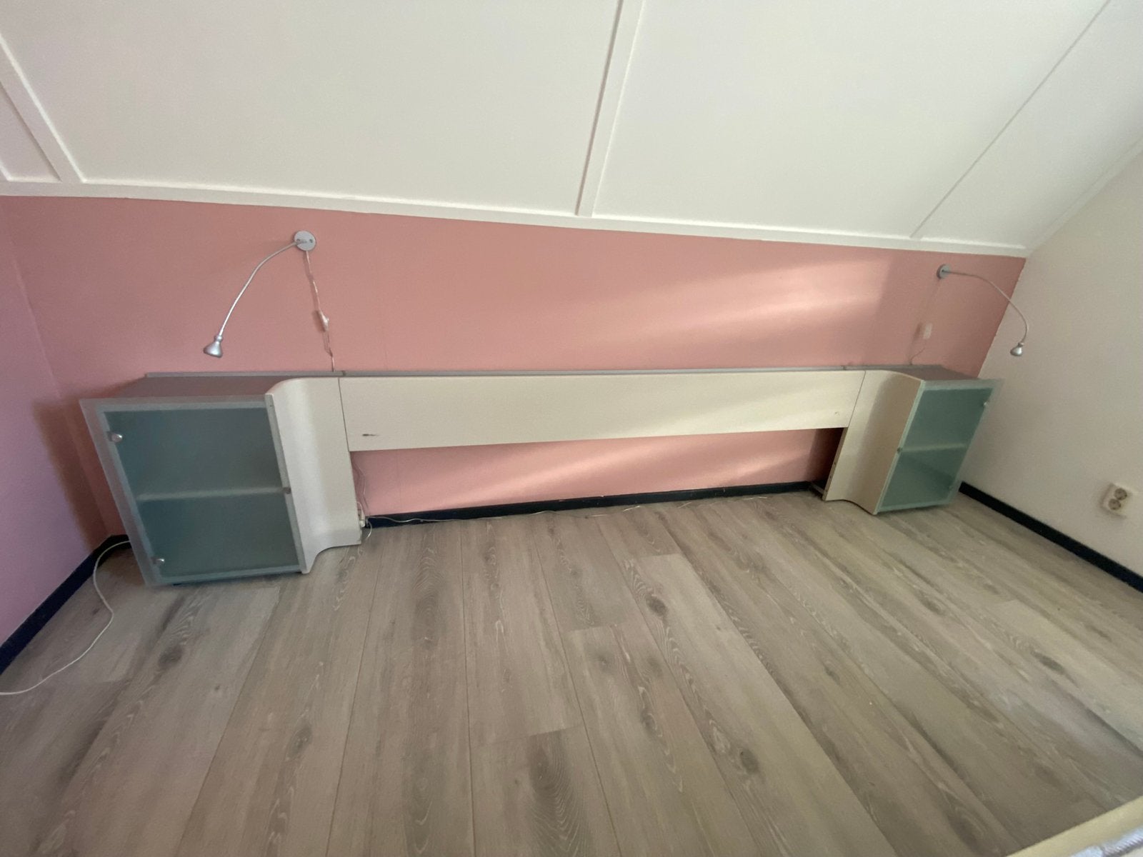 Auping Auronde bedombouw, Ophalen, Gebruikt, 55 tot 70 cm, 65 cm of meer