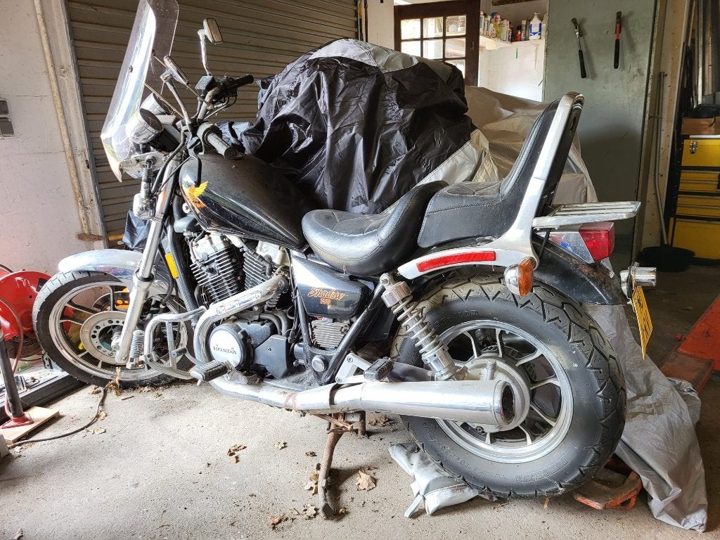 Motor, 2 cilinders, 745 cc, Chopper, Gebruikt