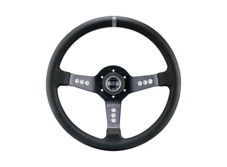Sparco Piuma L777 stuur sportstuur racestuur leder suede, Auto diversen, Ophalen of Verzenden