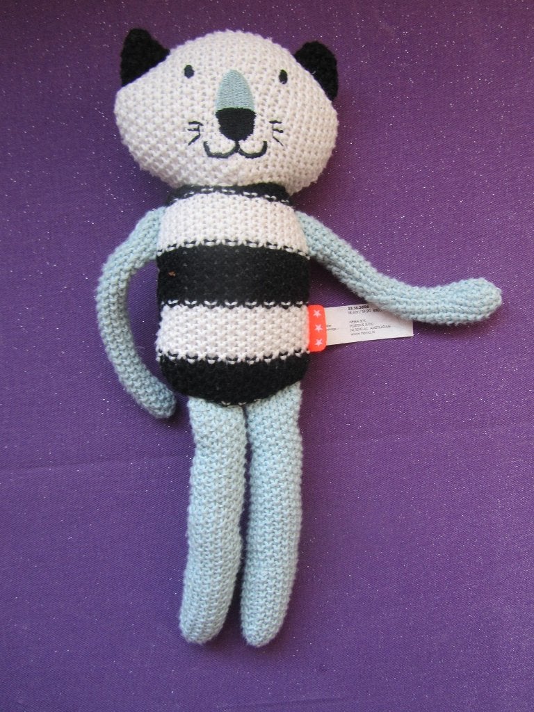 HEMA Knuffel POES. 30 CM **Nieuw**, Hema, Nieuw, Ophalen of Verzenden, Met label