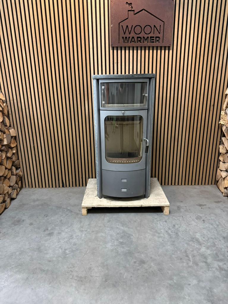 26048 Speksteenkachel Hark 7kw, Ophalen, Info@woonwarmer.nl, Gebruikt, Houtkachel