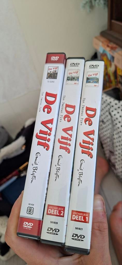 De Vijf - The Famous Five TV-Serie DVD Boxset Deel 1 & 2, Cd's en Dvd's, Gebruikt, Alle leeftijden, Boxset, Ophalen of Verzenden