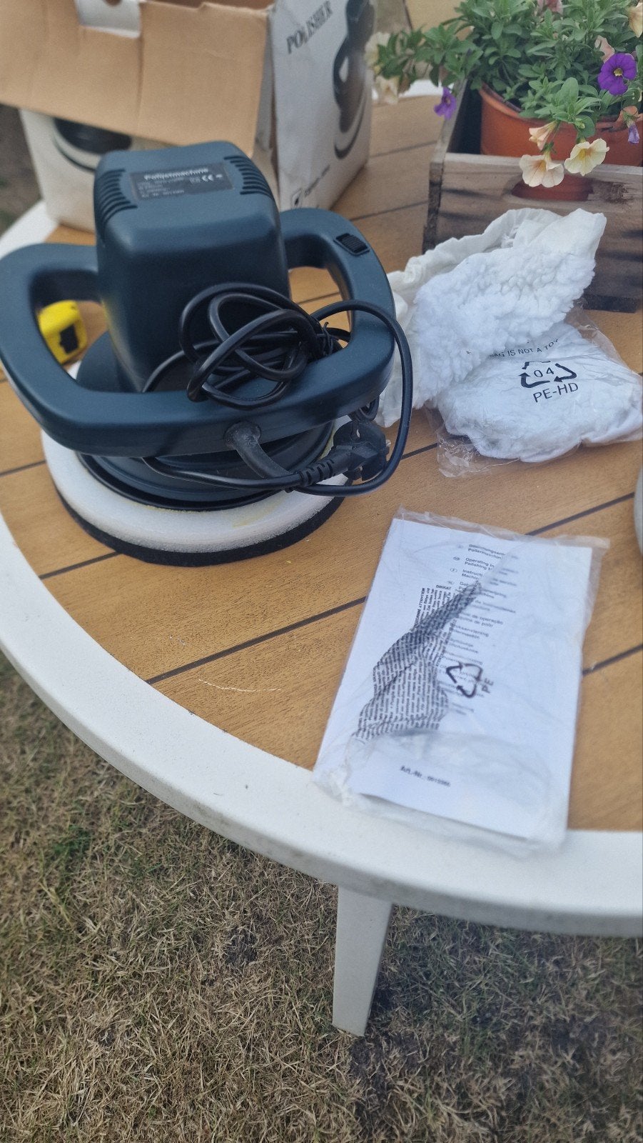 Ongebruikte poetsmachine - Polijstmachine 110W, Ophalen of Verzenden, Nieuw