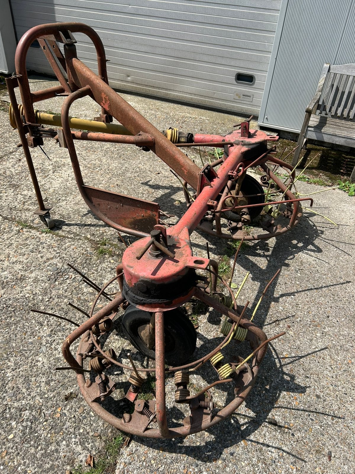 Te koop pz strella hooischudder, Ophalen