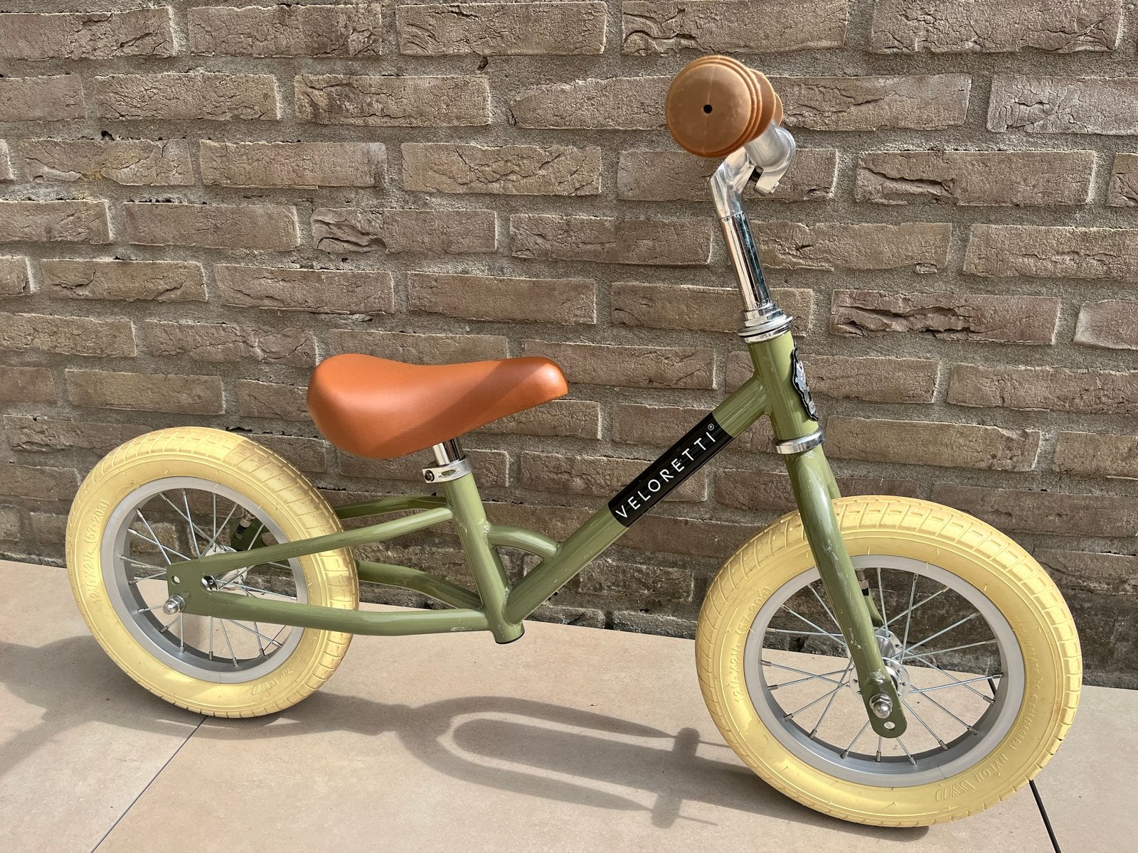Veloretti loopfiets groen - Zo goed als nieuw, Ophalen, Zo goed als nieuw, Minder dan 16 inch
