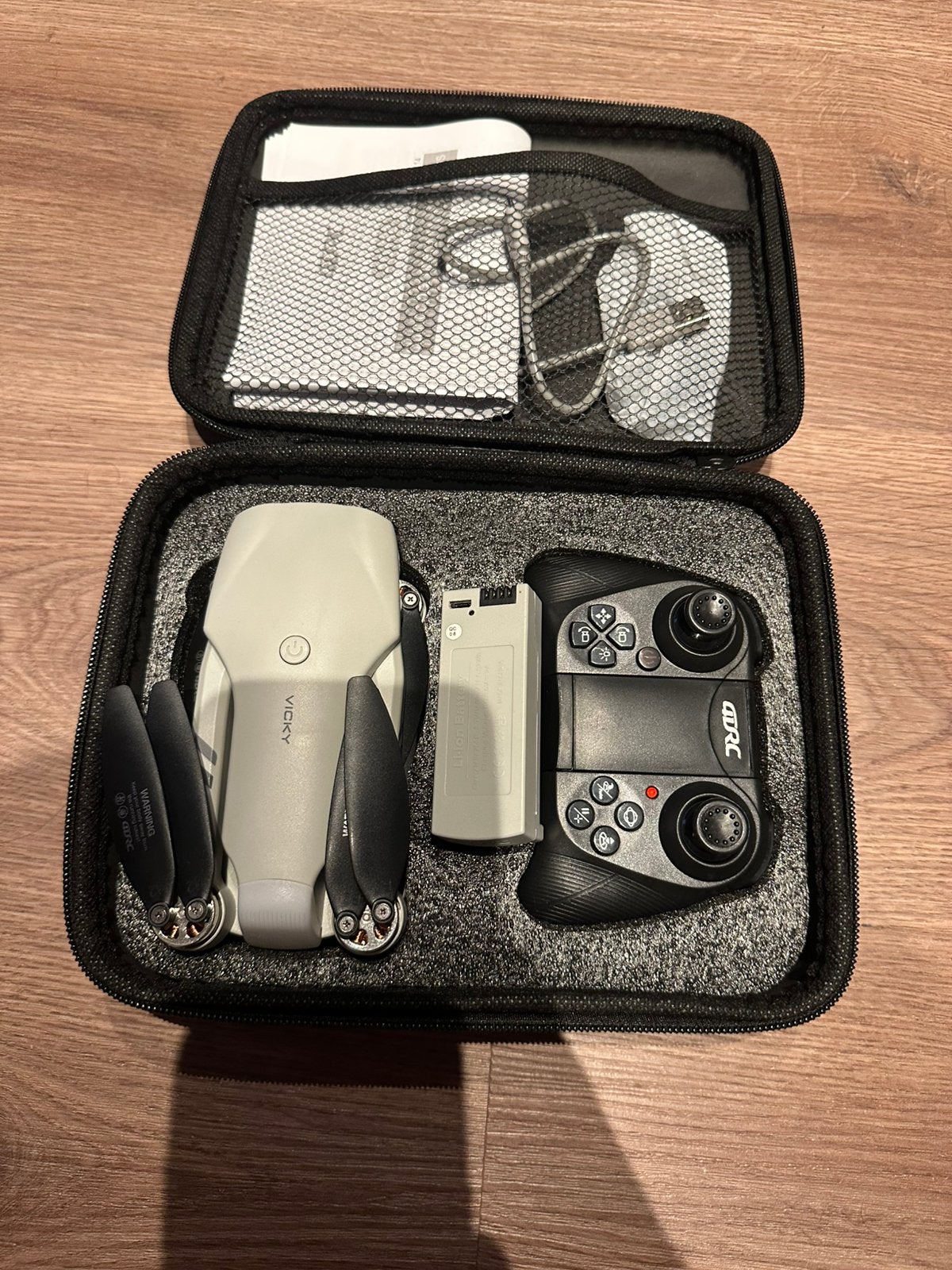 Drone nieuw met camera, Ophalen, 30 tot 45 minuten, Cameradrone, Zo goed als nieuw