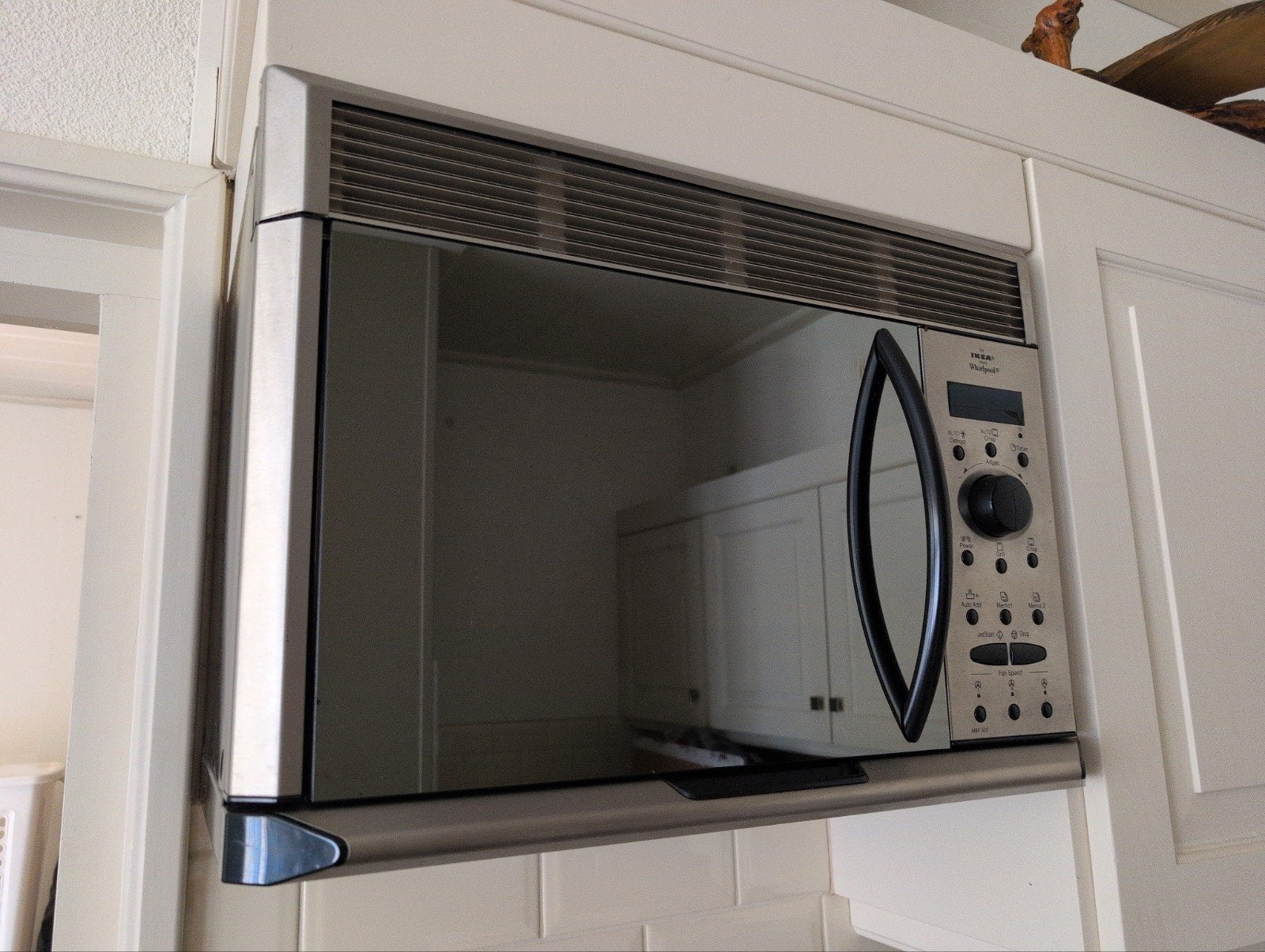 IKEA Whirlpool inbouw combimagnetron - zilver, Witgoed en Apparatuur, Ophalen, Combimagnetron, Gebruikt, 60 cm of meer