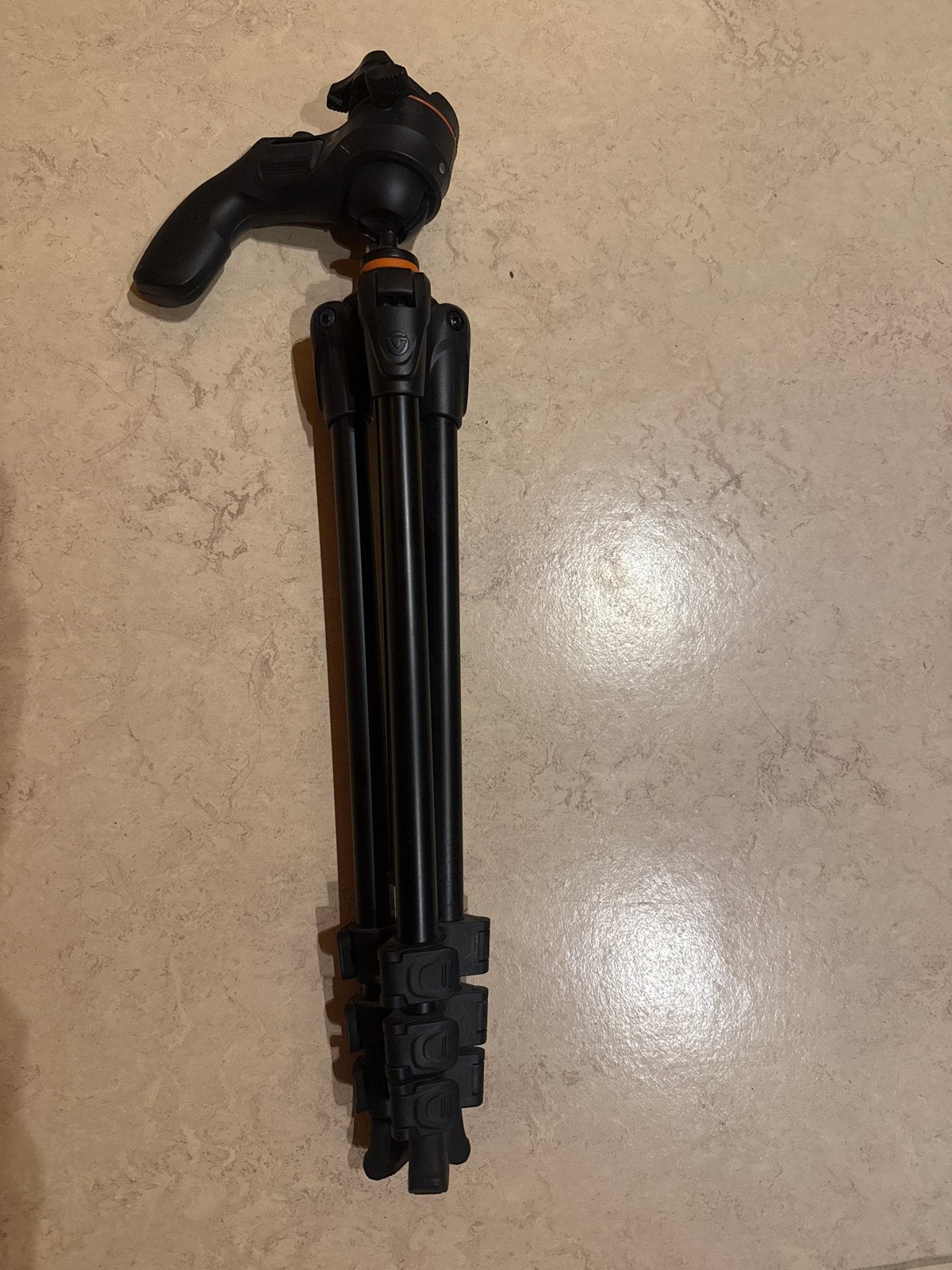 Vanguard Espod CX 204AGH statief met pistoolgreep, Ophalen, 125 cm of minder, Driepoot, Zo goed als nieuw