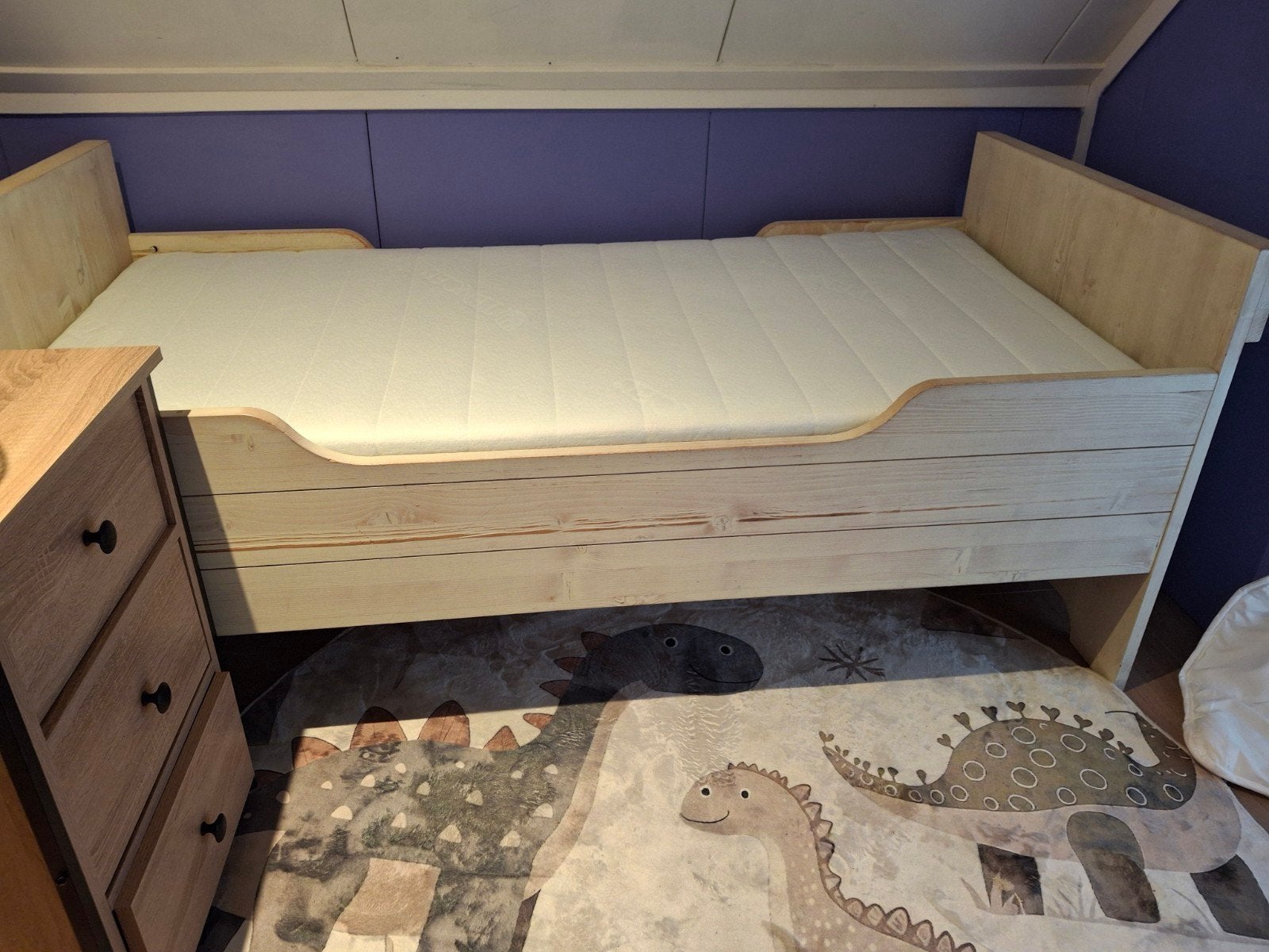 peuterbed  70x150 cm, Ophalen, 70 cm of minder, 190 cm of minder, Zo goed als nieuw