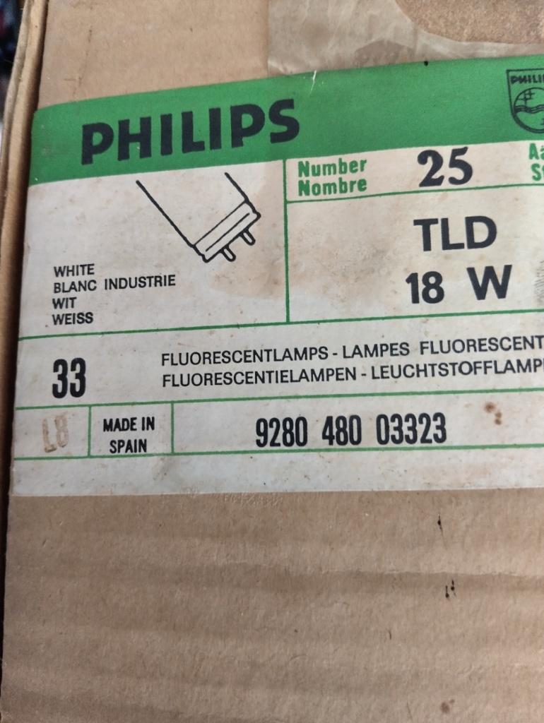 25 stuks TLD lampen18 watt kleur wit 33, Minder dan 30 watt, Overige typen, Nieuw, Overige fittingen
