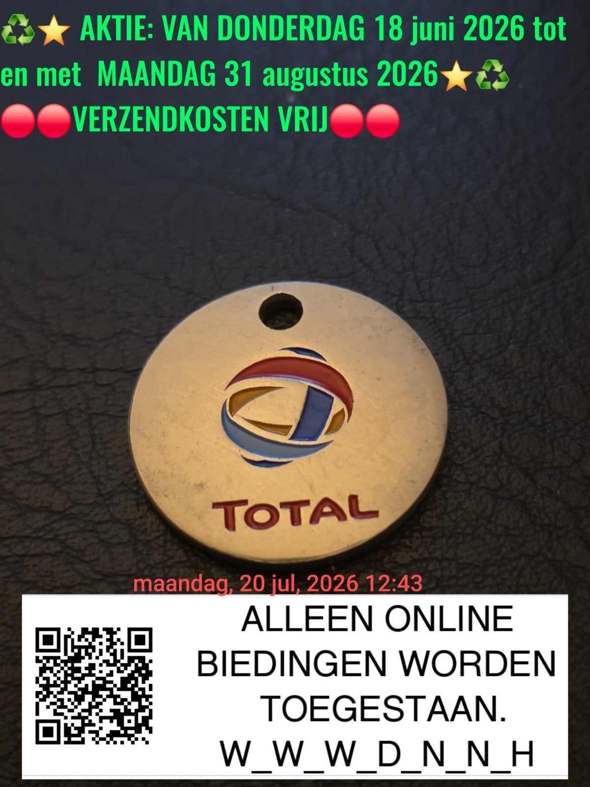 Total, Verzenden