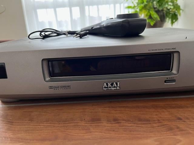 video recorder AKAI, Ophalen of Verzenden, Gebruikt, VHS-speler of -recorder