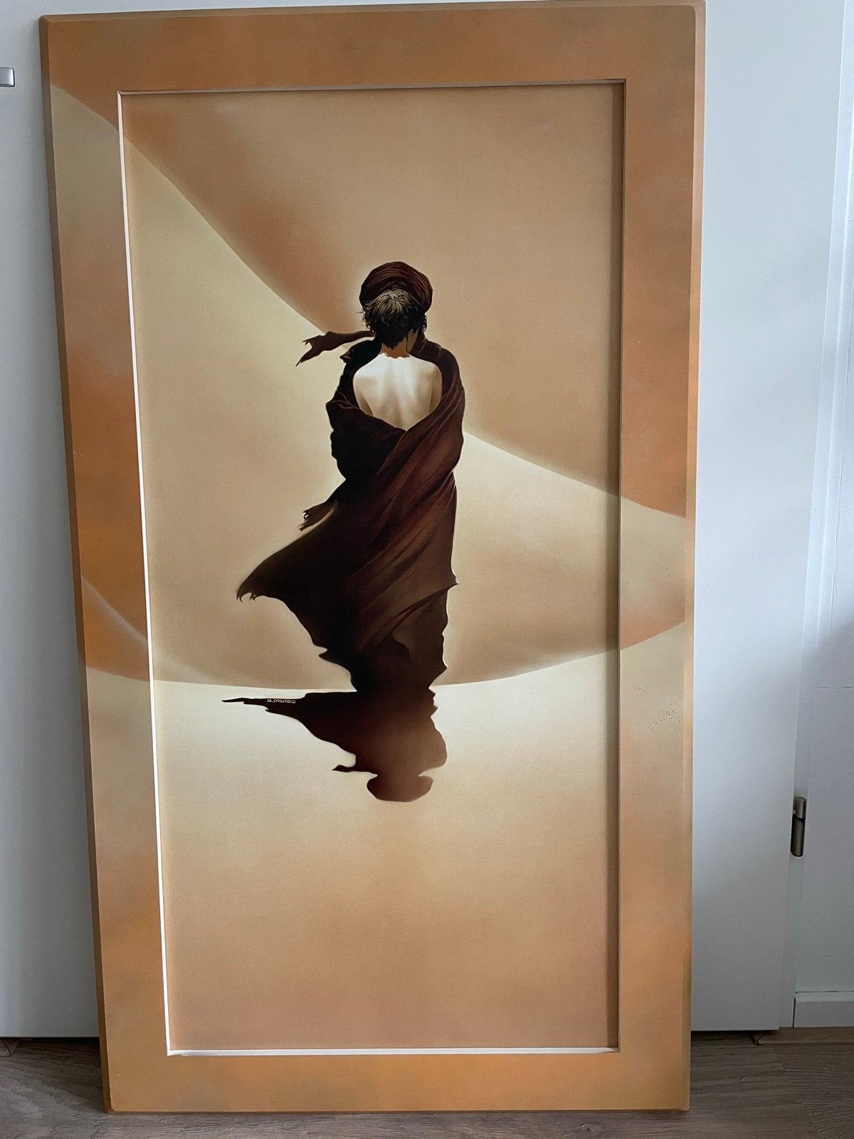 Print van Renato Casaro, Antiek en Kunst, Kunst | Schilderijen | Modern, Ophalen, Figuren, Hout, Ingelijst