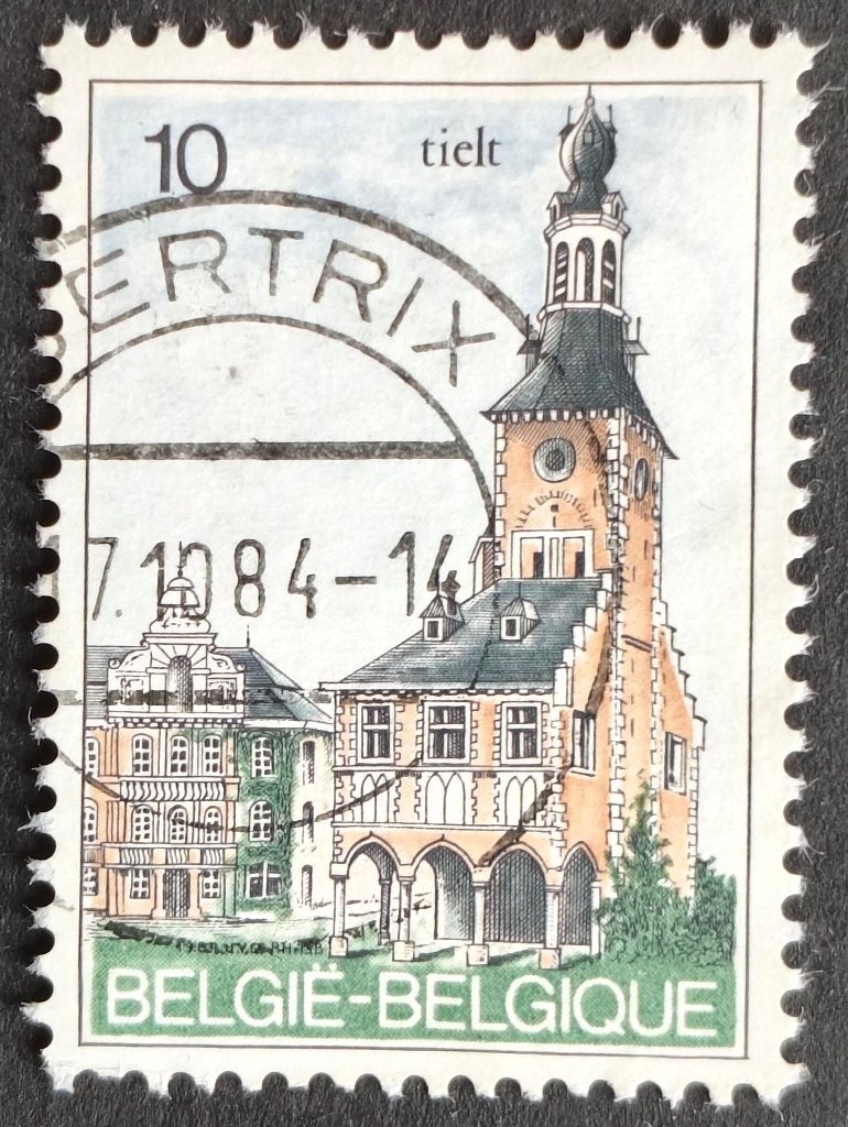 BELGIË - Tielt 1984, Verzenden, Gestempeld
