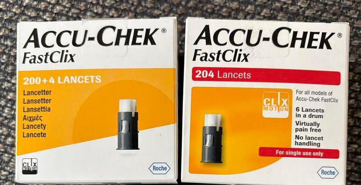Accu-Chek fastclix lancets, Ophalen of Verzenden, Nieuw
