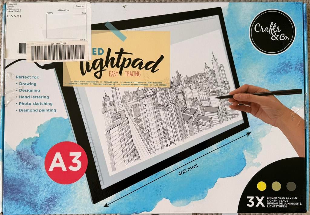 lightpad A3, Ophalen of Verzenden, Zo goed als nieuw