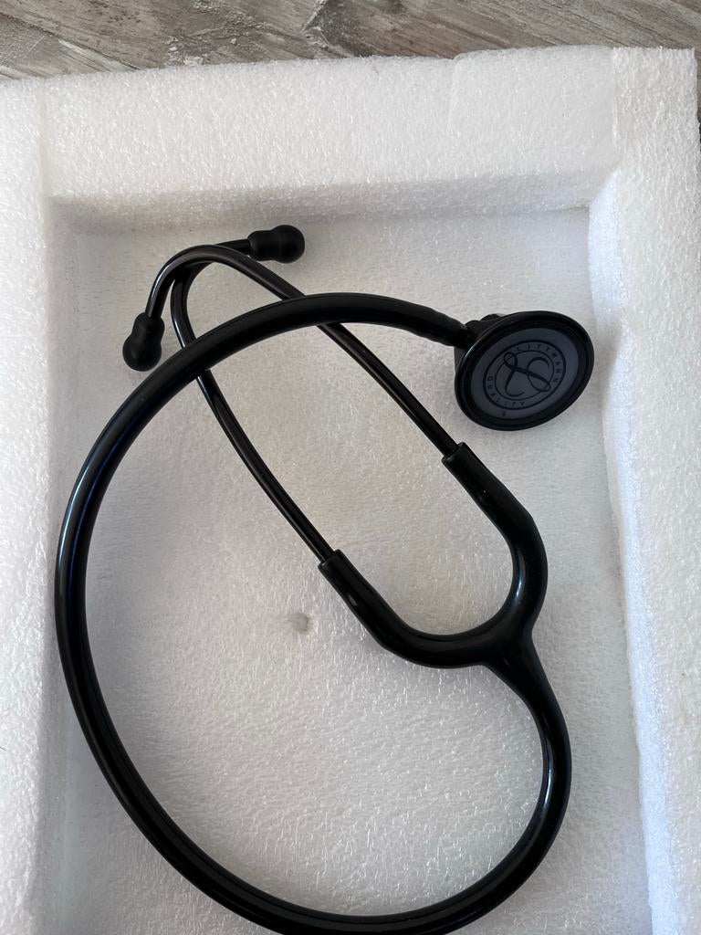 3M Littmann Classic III stethoscoop zwart, Ophalen of Verzenden, Gebruikt
