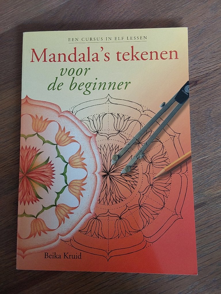 Mandala's tekenen voor de beginner -  Beika Kruid, Ophalen of Verzenden, Zo goed als nieuw, Tekenen en Schilderen