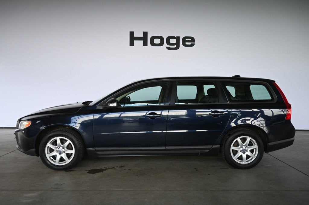 Volvo V70 2.4D Limited Edition Automaat Clima Navigatie Lede, Zwart, Blauw, Parkeersensor, Diesel